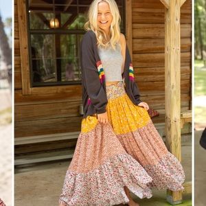 Natural Life Hanna Maxi Skirt